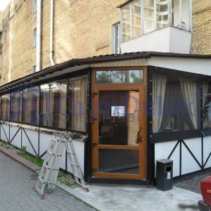 Мягкие окна для кафе и ресторанов